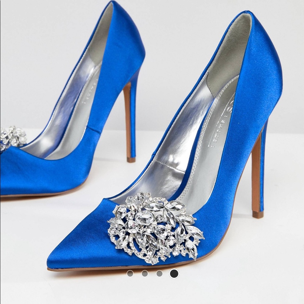 ASOS PRINCESS Jeweled High Heels